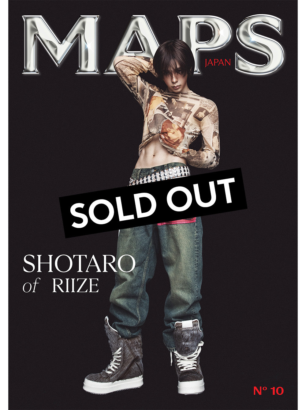 MAPS JAPAN Vol.10 SHOTARO of RIIZE (B. ver)